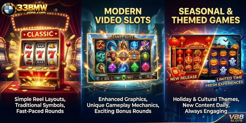 Game Categories Available